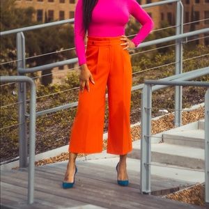 Orange Primark culottes 🧡